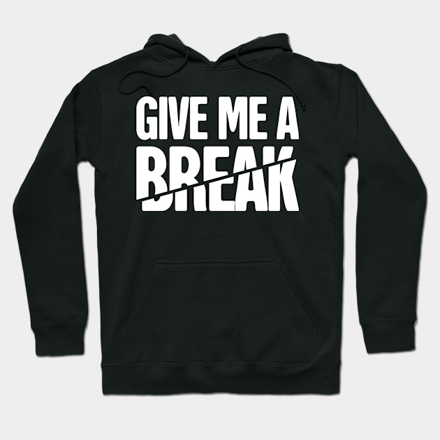 Funny Get Well Gift - Fractured Broken Ankle Hoodie by Wizardmode